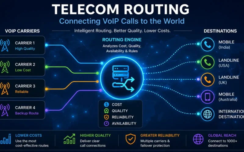 Telecom Routing Explained: How VoIP Calls Choose the Best Route